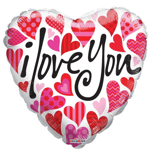 Globo de amor (Con helio, diseño variado)
